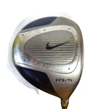 Nike  Blue 10.5 Driver Nike Regular Flex Mid Kick Graphite Shaft RH Titanium