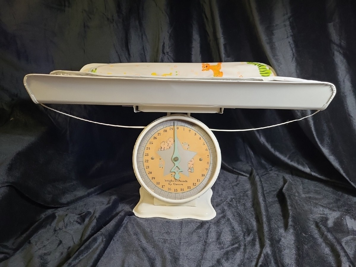 アンティーク　ベビー　スケール　baby scales ヴィンテージ Vintage Baby Scales (DE-080) – Dahlia Vintage