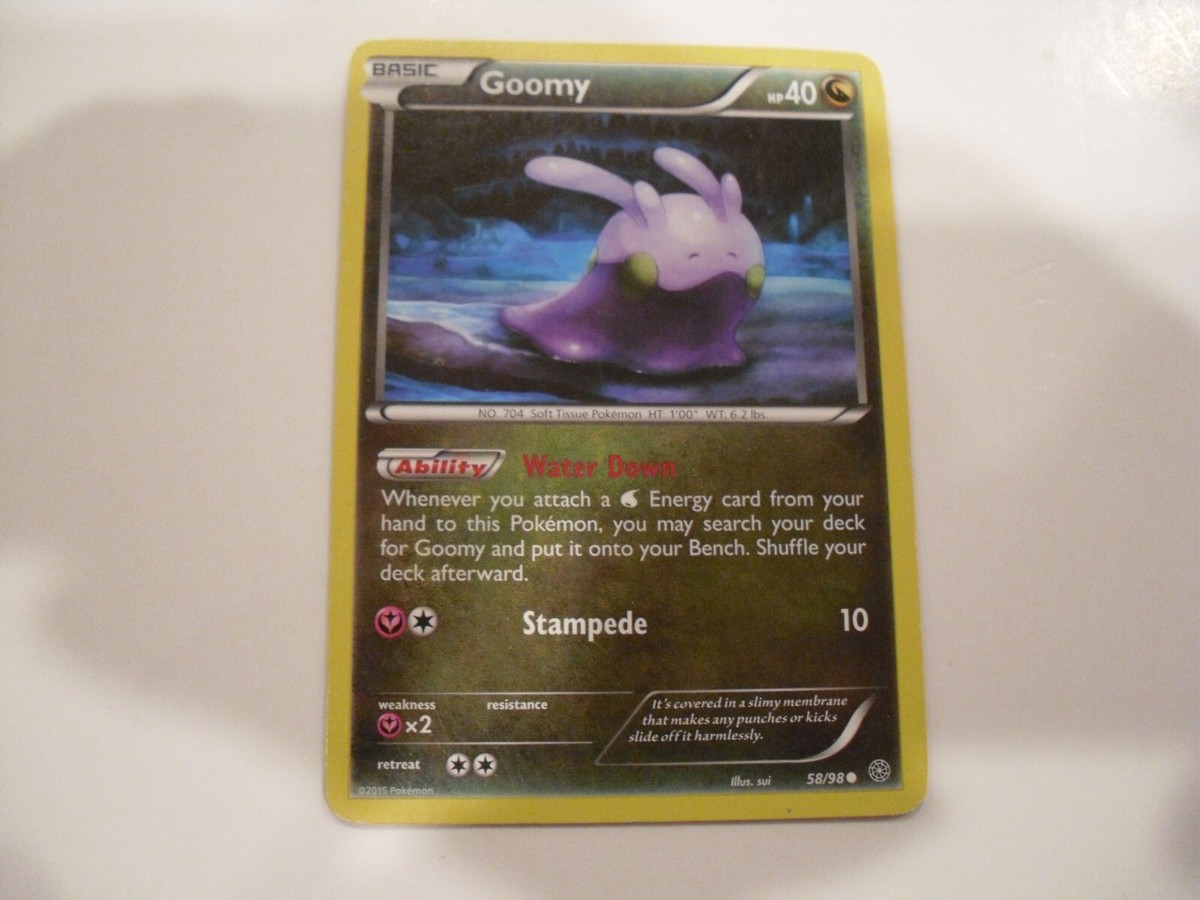 Goomy 58/98 XY Ancient Origins Common Pokemon TCG Card 2015 BB | eBay