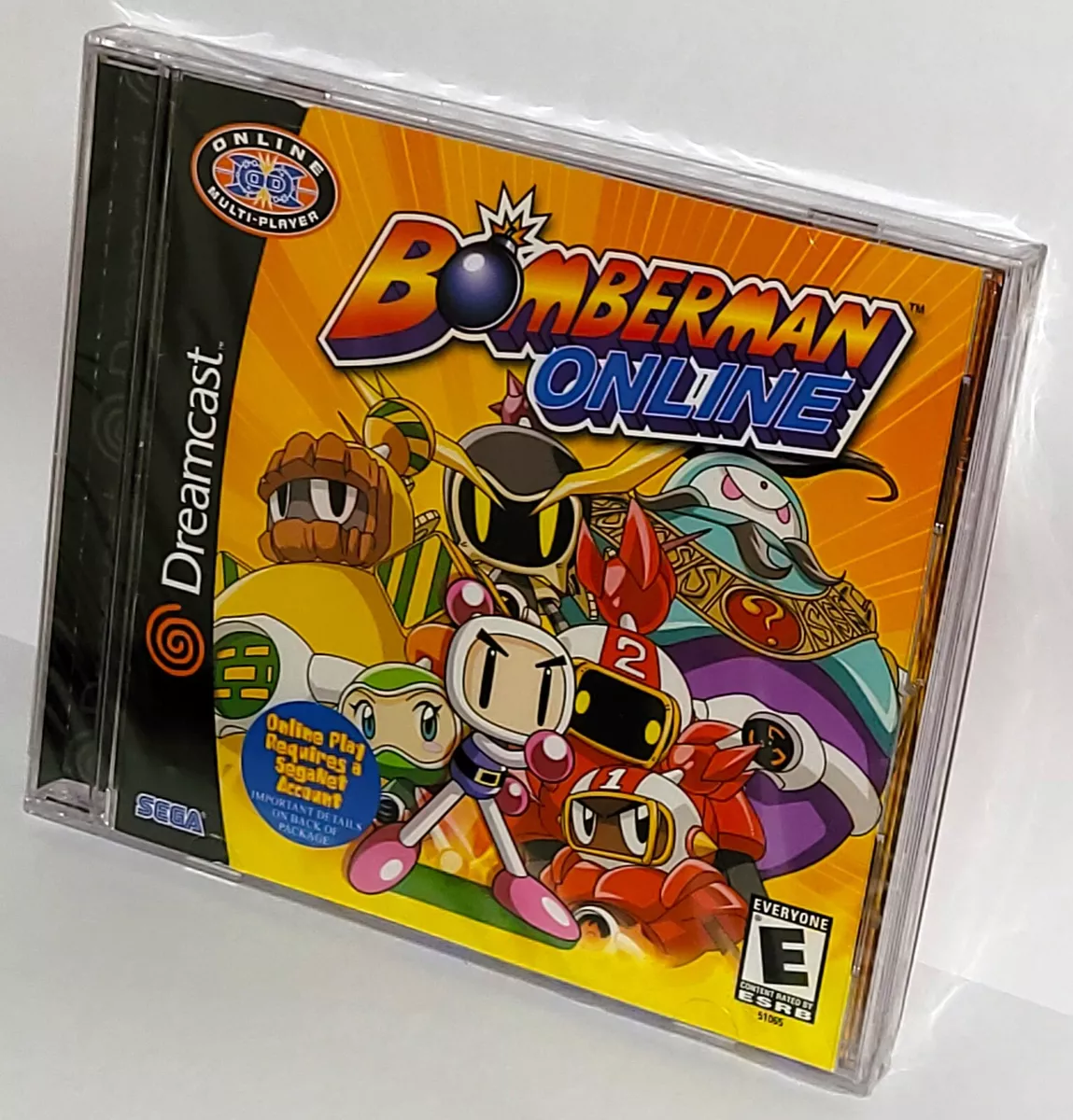 Bomberman Online (Sega Dreamcast, 2001) BRAND NEW FACTORY SEALED