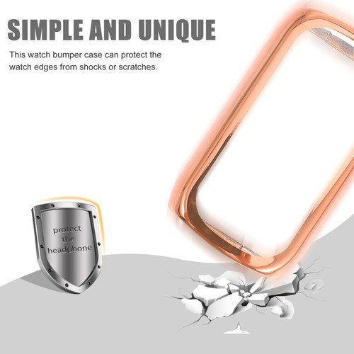4 Pcs Soft Rubber Watch Protective Cover Replaceable Screen Protectors - Zdjęcie 6 z 12