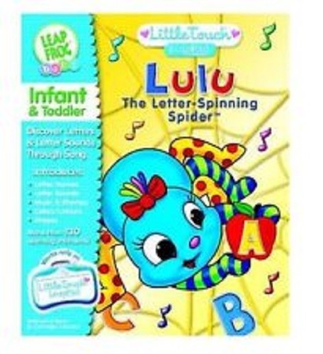 LeapFrog LittleTouch LeapPad Book Lulu The Letter Spinning Spider NEW 