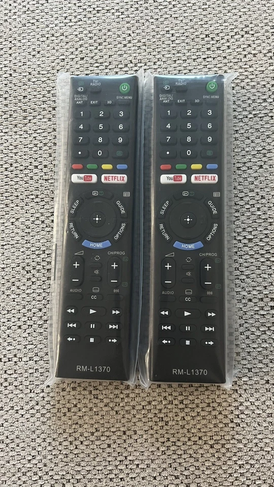 {Pack of 2} Sony Remote Control For All Sony LCD-LED and SMART Tvs - Image 4 of 4