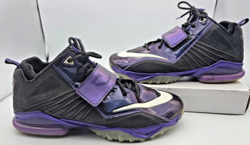 Nike Zoom CJ Trainer 2 negro y púrpura (643258-005) EE. UU. 11,5/Reino Unido 10,5/EUR 45,5 - Imagen 7 de 13