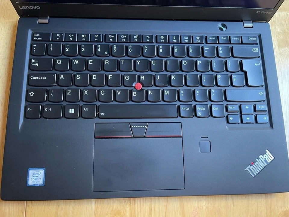 Lenovo X1 Carbon 5th Gen ( i7- 7500U 8GB 256GB SSD Windows 11. READ DESCRIPTION. - Image 3 of 4
