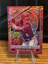 2021 Panini Chronicles Overdrive JONATHAN INDIA RC #24 Pink Pulsar Prizm Reds