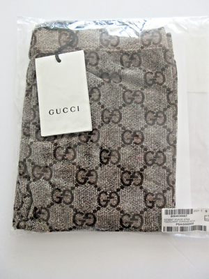 Authentic Gucci GG Supreme GG Ebony Tights 523697 size Small | eBay