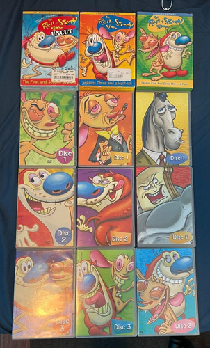 Ren & Stimpy Show The Complete Series DVD UNCUT Seasons 1-5 + Lost Episodes - Picture 5 of 8