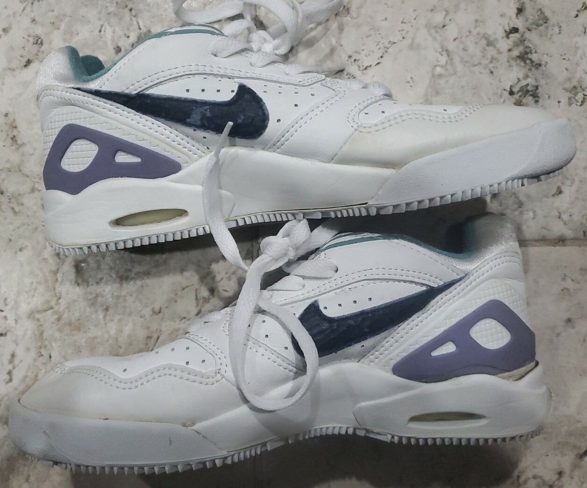VINTAGE 1992 NIKE SUPREME COURT TENNIS SHOES MEN'S SIZE US6 VINTAGE 1992 NIKE SUPREME COURT TENNIS SHOES MEN'S SIZE US6