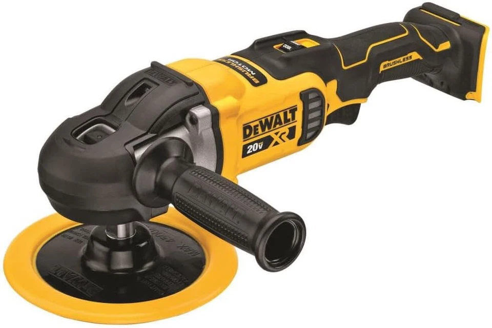DEWALT 20V MAX* XR 无绳抛光机,7 英寸,180 毫米,仅工具 (DCM849B) — 第 3/4 张图片