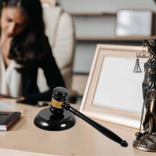 Mazo pequeño para niños estudiantes Judge Hammer para reuniones decoración de abogados - Imagen 6 de 12
