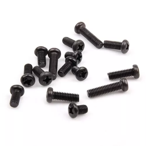 M1 M1.2 M1.4 M1.6 M1.7 M2 schwarz Kreuzschlitz Kreuzpfannenkopf kleine Micro Bolzen Schrauben - Bild 7 von 12