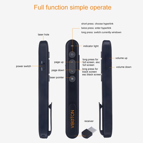 VIBOTON -936 2.4G for Powerpoint V0E2 - 第 10/11 張圖片