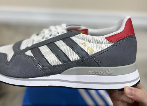 Adidas ZX 500 Grey Red Casual Shoes Sneakers Men’s Size US 7 | GZ5422 NEW✅ - Picture 3 of 8