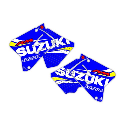 0412 RM Shrouds Only Suzuki Graphic Kit RM125 RM250 125 250 Decals