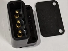 Power Cord Plug 3 Pin Male Socket Terminal Box #TB-YUK3S WITHOUT SCREWS