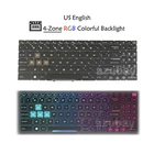 US Keyboard For MSI Katana 15 B12U B12UDXK B12V B12VEK B12VFK B12VGK RGB Backlit