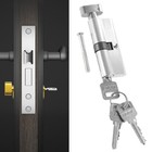 <!--F#f_0-->Screen Door Security Door Lock Cylinder Barrel Lock Replacement Cylinder +3 Keys<!--F/-->