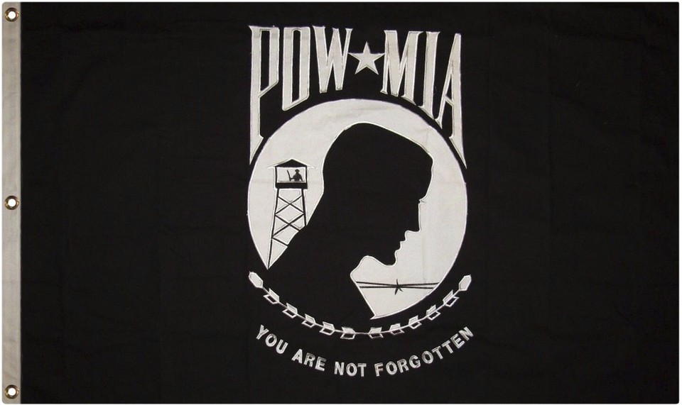 Bandiera Bifacciale Pow Mia 3x5 Outdoor Heavy Duty Mia Pow Flags 3 - Foto 6