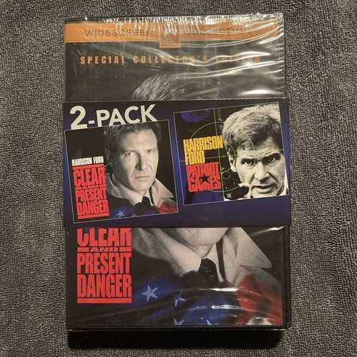 Clear and Present Danger/Patriot Games (DVD, 2003) Neu/Versiegelt - Bild 2 von 2