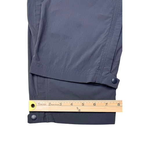 REI Co-op Cargo Convertible Pants Kids Size Large (14-16) Grey Outdoors Trailing - Picture 5 of 10