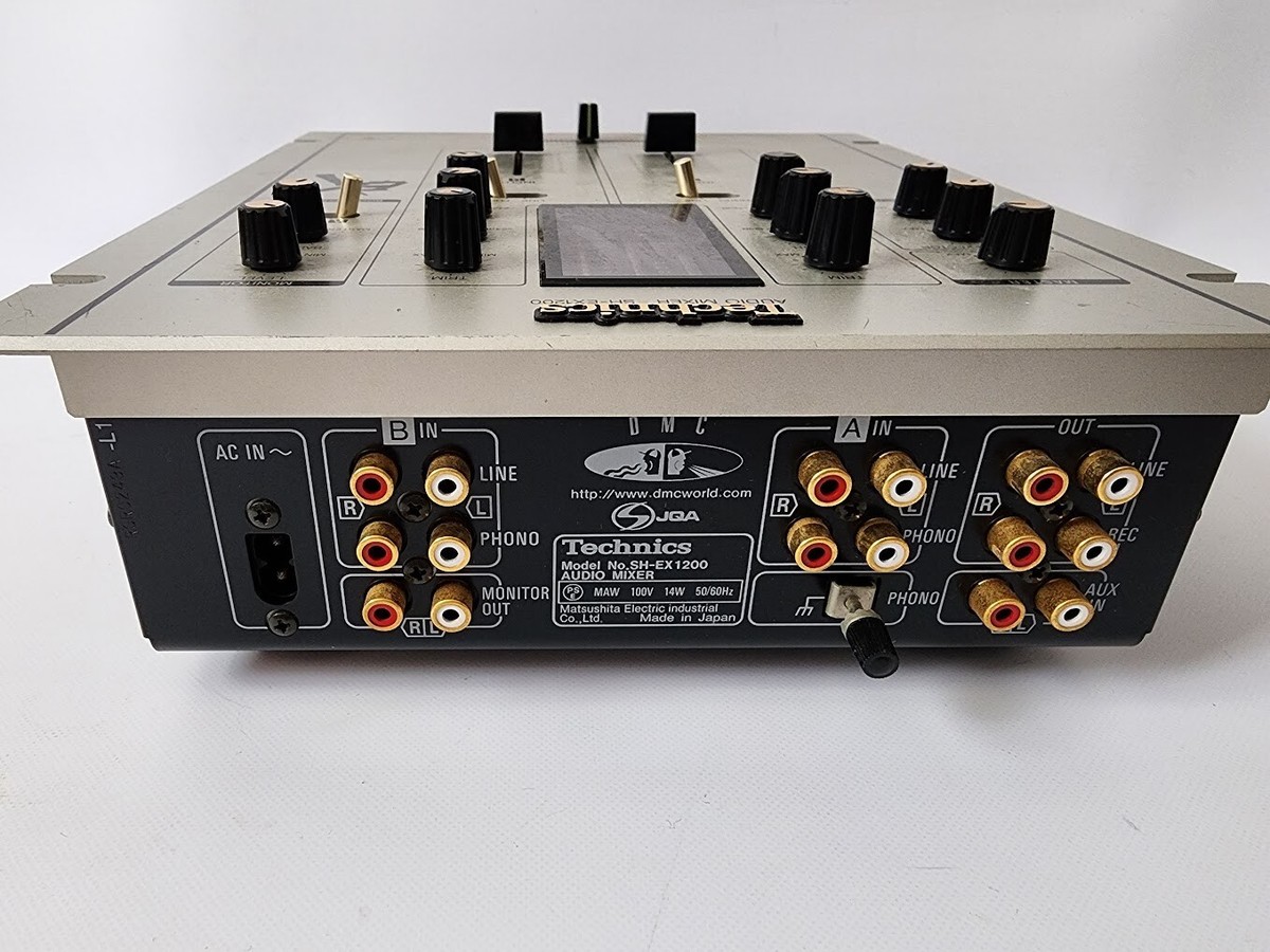Technics SH-EX1200 Silver DJ Mixer DMC | eBay Technics SH-EX1200 Silver DJ Mixer DMC | eBay