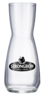 STRONGBOW CIDER KARAFFE GLAS, 0,5 LITER, 2ER SET, Limited Edition