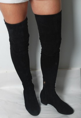 prada over knee boots