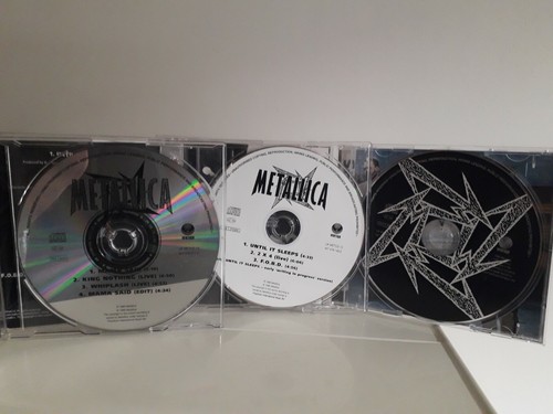 3 X Metallica Cds - Until It Sleeps Part 1 + Part 2 + Mama Said - Foto 3 di 4