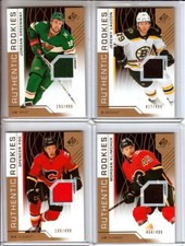  2018-19 SP Game Used Gold #178 Jeremy Lauzon RC JERSEY /499