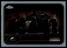 2024 Topps Chrome Formula 1 #106 Juan Manuel Correa Sepia Refractors