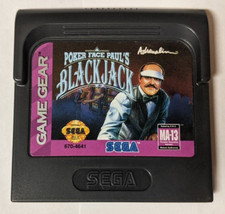 Poker Face Paul's Blackjack Sega Game Gear 