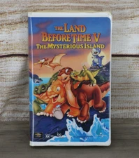 The Land Before Time V The Mysterious Island Clamshell VHS Tape Movie 1997