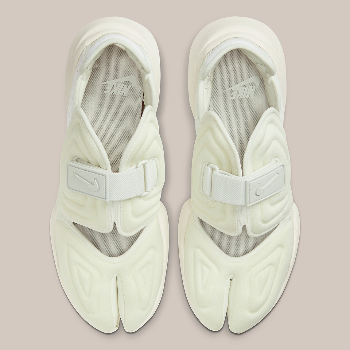 Nike Air Aqua Rift Split Toe Sail White Sandal Shoes Women Nike Air Aqua Rift Split Toe Sail White Sandal Shoes Women