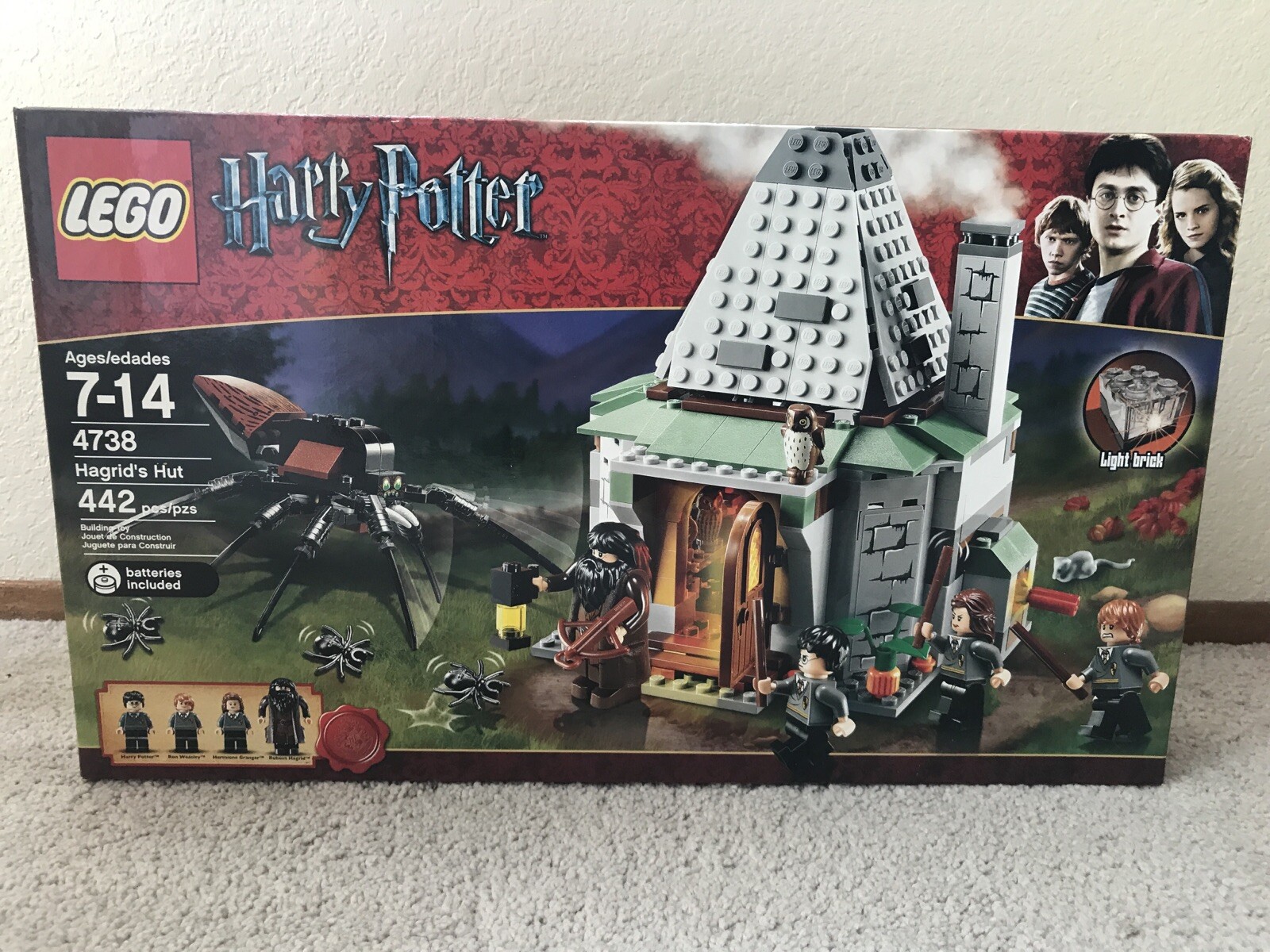 lego harry potter hagrid's hut 4738