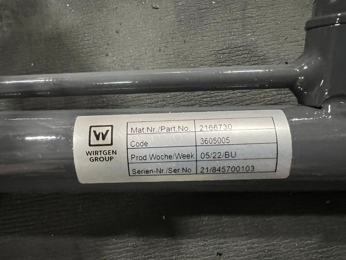 GENUINE WIRTGEN/John Deere 2166730 WX2166730 Hydraulic Cylinder  