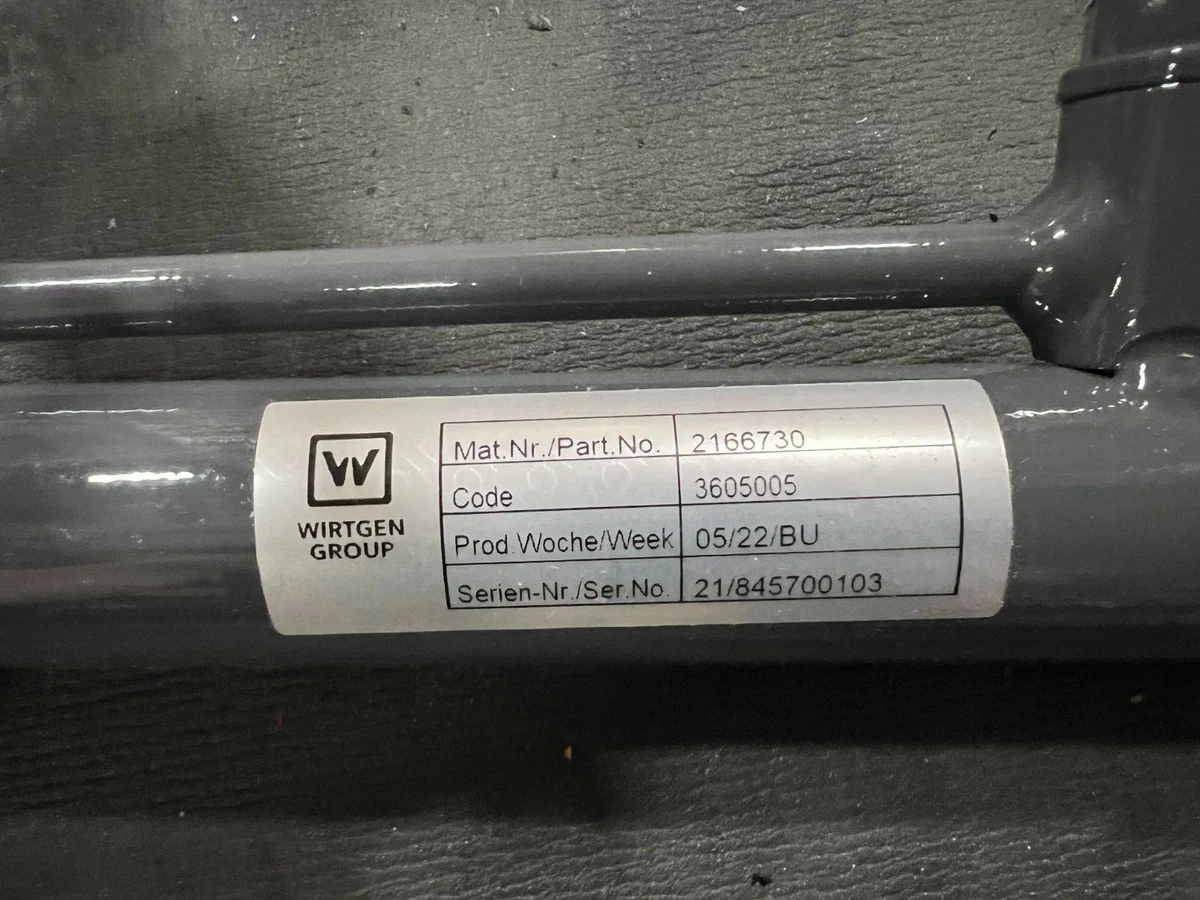 GENUINE WIRTGEN/John Deere 2166730 WX2166730 Hydraulic Cylinder  