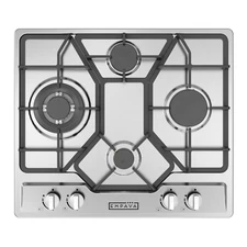 Empava 24 in. Gas Stove Cooktop 4 Italy Sabaf Sealed Burners