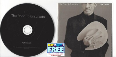 Lyle Lovett The Road to Ensenada(CD, 1996, MCA MCAD-11409) Disc & Cover Art Only