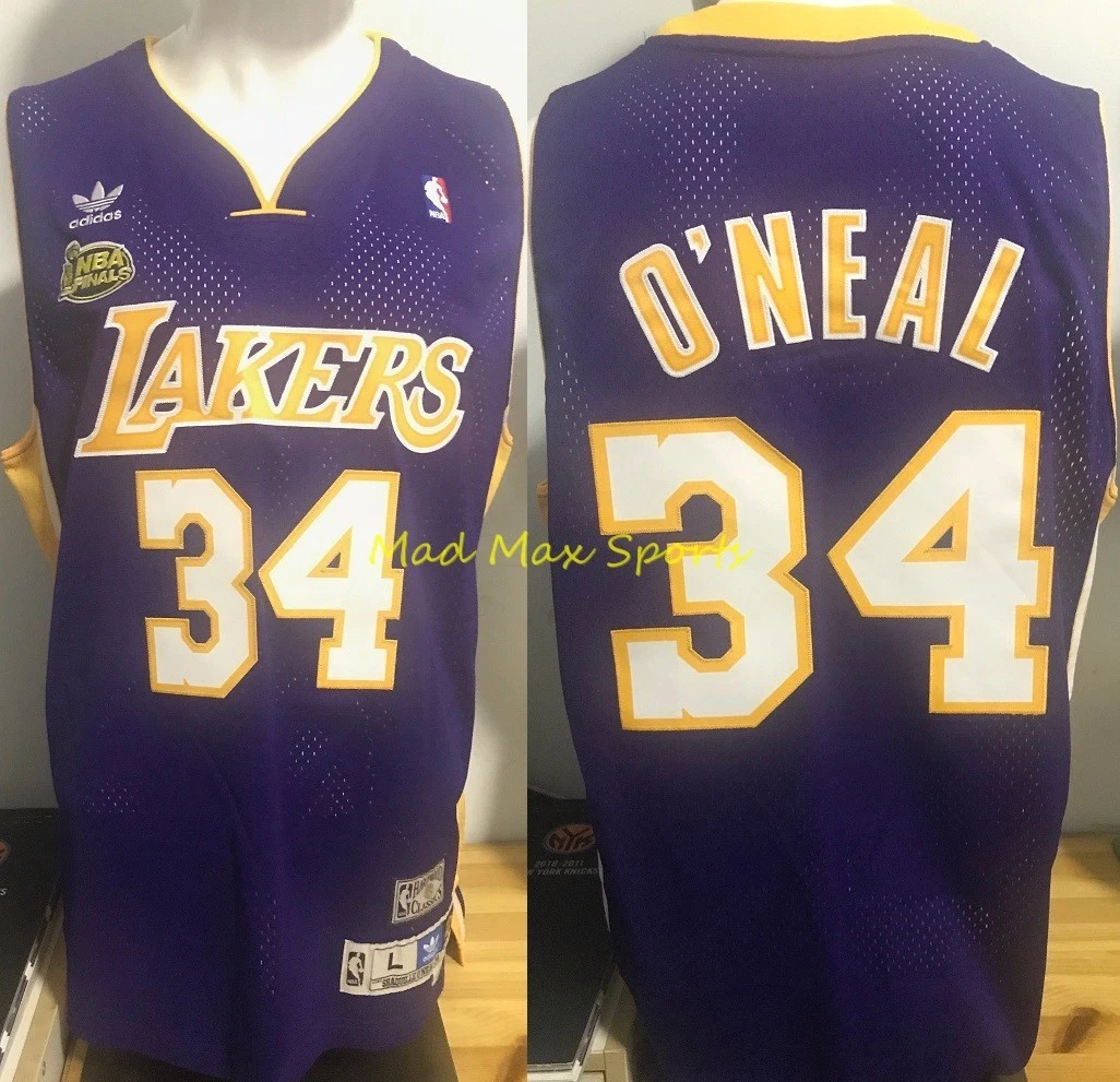 adidas Shaquille O'Neal Los Angeles Lakers NBA Fan Apparel
