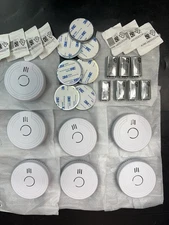 Ecoey 7 Pack Photoelectric Smoke Alarms FJ136GB Battery Fire Detectors Set