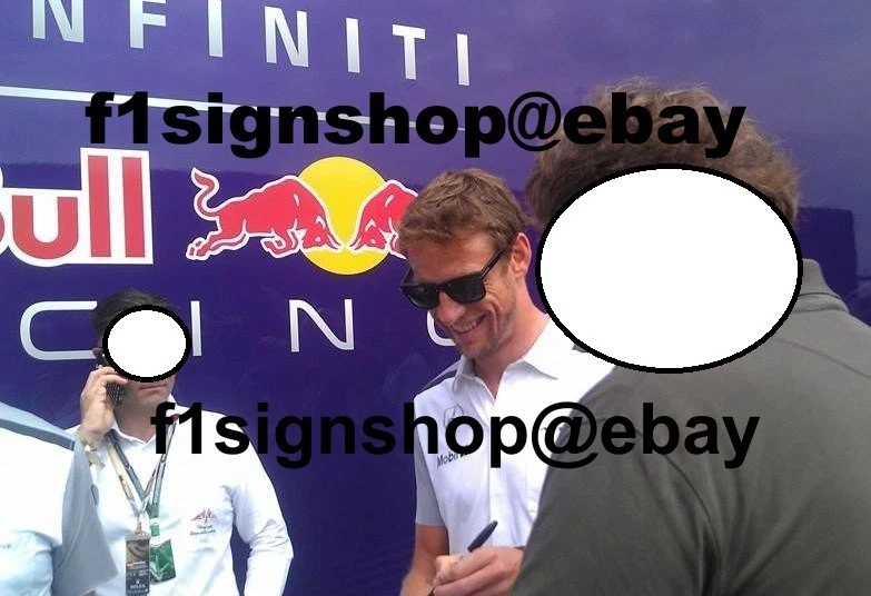 Jenson Button signed photo Brawn GP F1 Team 2009.  GP Winner COA. - Image 2 of 2