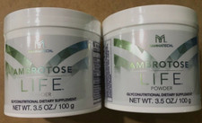 Ambrotose Life Powder 3.5 oz 100g Mannatech Glyconutritional PACK 2