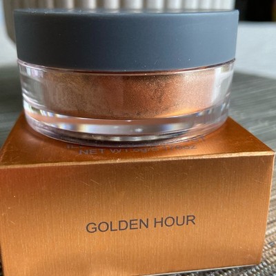KAB COSMETICS Illuminating Dust Powder Highlighter Blush Shade Golden Hour