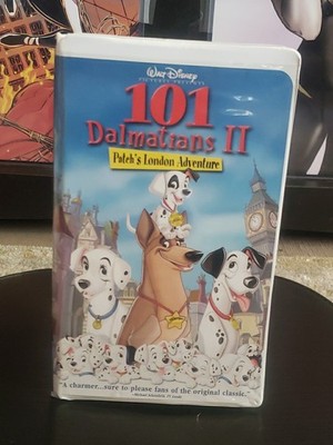 101 Dalmatians 2-Patch's London Adventure clamshell (VHS, 2002)