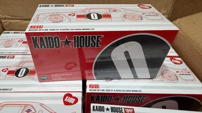 Kaido House x Mini GT 1:64 Nissan Skyline 2000GT-R Sealed New