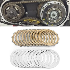 Twin Cam Extra Clutch Friction Disc Steel Plate kit Fit Harley Softail 1999-2017