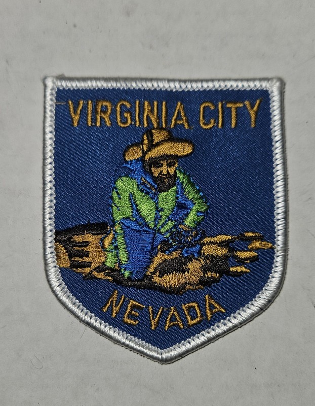 Vintage Virginia City Nevada Souvenir Patch