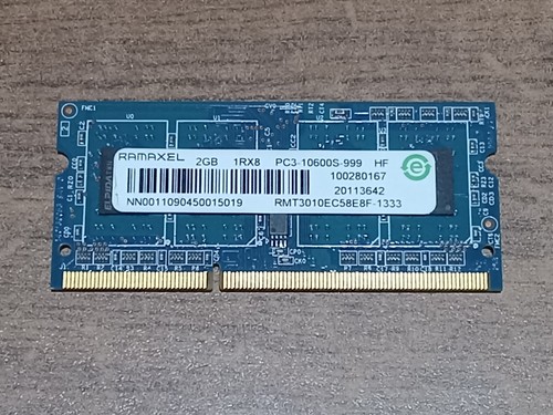 Ramaxel RMT3010EC58E8F-1333 2GB PC3-10600S DDR3 1333MHZ SO-DIMM SDRAM TESTED! - Picture 1 of 2