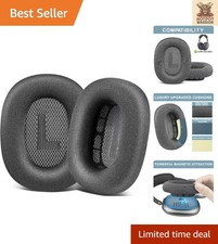 AirPod Max Replacement Ear Cushions - Durable Mesh Softer Foam - Space Gray